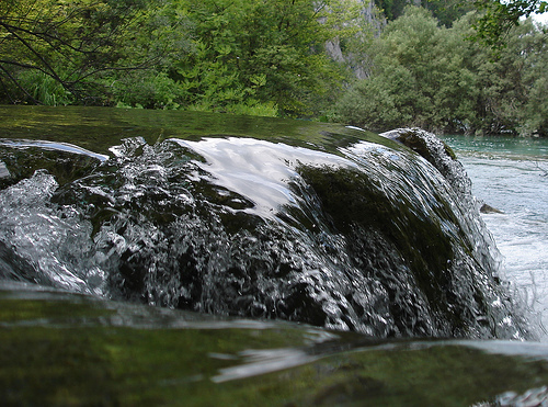croatia small waterfall