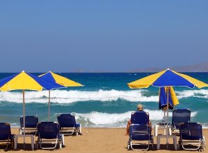 Crete Greece Beach Heraklion