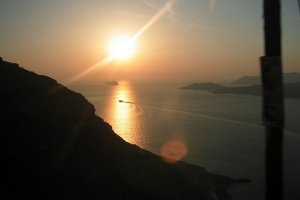 Santorini Greece sunset