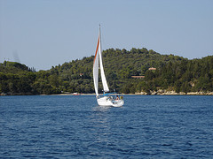 Sailing in Greece