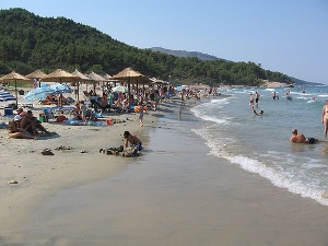 Thasos beach