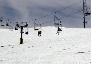 Skiing in Greece