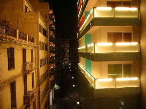 View from Hostel in Athens
