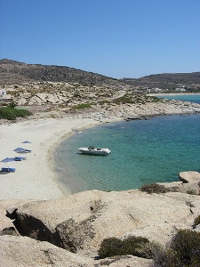 Beach in Paros