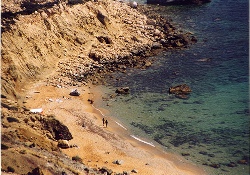 crete red beach
