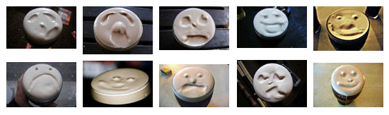 faces in pints